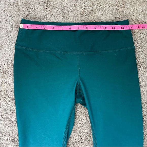 Alo Yoga Airbrush Gradient Leggings in Green Evermint Size XS - Picture 12 of 16